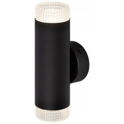 Светильник настенный WL50 BK/TR 2*GU10 2*12Вт IP20 черный, прозрачный Светильник настенный WL50 BK/TR 2*GU10 2*12Вт IP20 черный, прозрачный