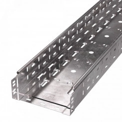 Лоток перфорированный Стандарт 200х80х3000 (1,0 мм) (6 м/уп) Лоток перфорированный Стандарт 200х80х3000 (1,0 мм) (6 м/уп)