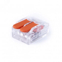 Клемма соединительная универсальная 2-х проводная с рычагом 0.5-6.0 (10шт) (WAGO 221-6 Клемма соединительная универсальная 2-х проводная с рычагом 0.5-6.0 (10шт) (WAGO 221-6