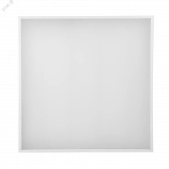 Светильник светодиодный ДВО-40w 6500K 595х595 3400Лм Ra90 с БАП IP40 JazzWay