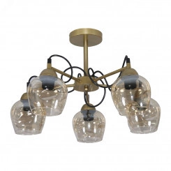 Светильник Мирра 151 зол. (Плафон 8268) НСБ 01-5х60-165 Е27 потолочный Светильник Мирра 151 зол. (Плафон 8268) НСБ 01-5х60-165 Е27 потолочный