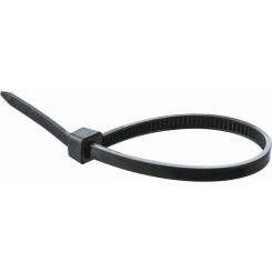 Хомут 200х4,8 мм нейлон черный ОНЛАЙТ (100 шт в упак)