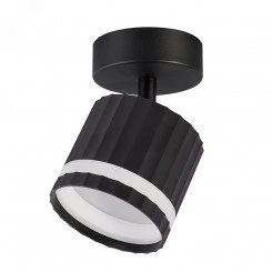 Светильник ДБО GX53 без лампы наклонный черный Светильник ДБО GX53 без лампы наклонный черный