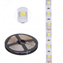 Лента LED 5 м 12 В 5050 6500 К IP23 60 LED/м для БП с клеммами LAMPER