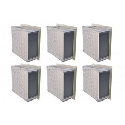 Светильник LED Effect ГРИЛЬЯТО ДОМИНО 40Вт 2800лм 3000К IP20 КСС Д встраиваемые, комплект светильников