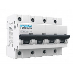 Выключатель автоматический модульный 3П+N 80А C 10кА Standard HGD