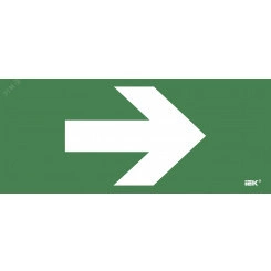 Этикетка самокл. 330х140мм Направляющая стрелка IEK