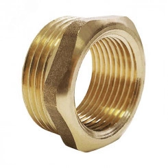 Футорка НВ 1 1/4'x1/2'латунная Футорка НВ 1 1/4'x1/2'латунная