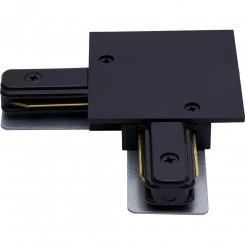 Коннектор угловой черный для встраиваемого шинопровода Коннектор угловой черный для встраиваемого шинопровода