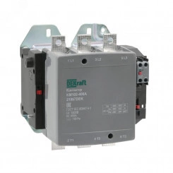 Контактор 400А 220В АС АС3 АС4 1НО+1НЗ КМ-102