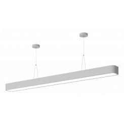 Светильник LED белый подвесной драйвер внутри 36Вт 4000К 2700Лм IP40 1200х100х60 Geometria SPO-113-W-40K-036 Block