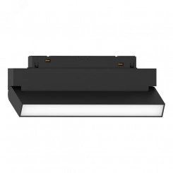 Светильник светодиодный трековый магнитный на шинопровод ДПО-12w 4000К 1080Лм 48v поворотный черный Светильник светодиодный трековый магнитный на шинопровод ДПО-12w 4000К 1080Лм 48v поворотный черный