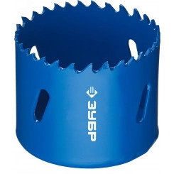 Коронка биметаллическая 54мм, быстрорежущая сталь Коронка биметаллическая 54мм, быстрорежущая сталь