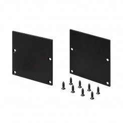 Заглушка SL-LINE-5050-LW BLACK глухая (металл)