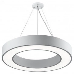 Светильник LED Geometria Ring SPO-133-W-40K-045 45Вт 4000K 3200Лм IP40 600х80 белый подвесной драйвер внутри