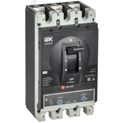 Выключатель автоматический в литом корпусе ARMAT 3P типоразмер I 85кА 500А расцепитель термомагнитный регулируемый