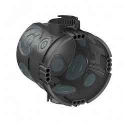 Коробка монтажная для твёрдых стен диам.60мм H (глубин а) 66 мм, с герметичными вводами, без винтов Коробка монтажная для твёрдых стен диам.60мм H (глубин а) 66 мм, с герметичными вводами, без винтов