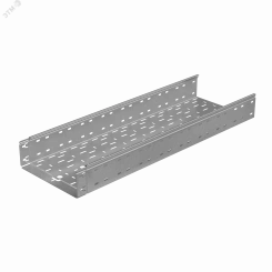 Лоток перф. 100х300х1,2 L2500 мм Быстрый монтаж ПЛЮС HD