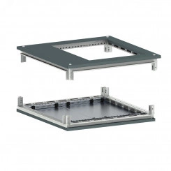 Крыша с фланцем и основание для IT корпусов CQE 600 x 800. RAL7011 Крыша с фланцем и основание для IT корпусов CQE 600 x 800. RAL7011