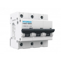 Выключатель автоматический модульный трехполюсный 125А D 4,5кА Standard HGD