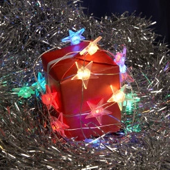 Гирлянда линейная Звездочки LED мульти 1.8м USB