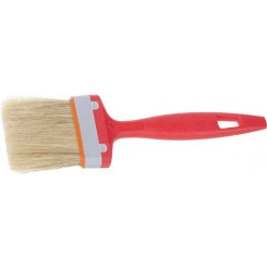 Кисть плоская ''УНИВЕРСАЛ-СТАНДАРТ'', натуральная щетина, пластмассовая ручка, 2,5''/63мм Кисть плоская ''УНИВЕРСАЛ-СТАНДАРТ'', натуральная щетина, пластмассовая ручка, 2,5''/63мм