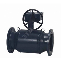 Кран шаровой сталь JIP Premium FF Ду250 Ру16 фл с редуктором Кран шаровой сталь JIP Premium FF Ду250 Ру16 фл с редуктором