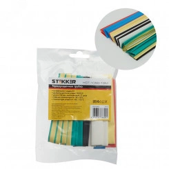 HST-1050-10M Набор термоусадочных трубок 10,0/5,0, длина 10 см, усадка 2:1, мультиколор (21шт в уп) HST-1050-10M Набор термоусадочных трубок 10,0/5,0, длина 10 см, усадка 2:1, мультиколор (21шт в уп)