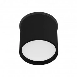 Светильник SP-CYLINDO-R75-7W Day4000 (BK, 110 deg, 230V) (IP54 металл, 3 года)