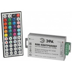 Контроллер для светодиодной ленты с радио пультом RGBController-12/24V-216/432W-IP20-RF