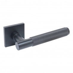 Комплект ручек БУЛАТ РФ 02.02 ФЕРОНА матовый черный для металлических дверей Комплект ручек БУЛАТ РФ 02.02 ФЕРОНА матовый черный для металлических дверей