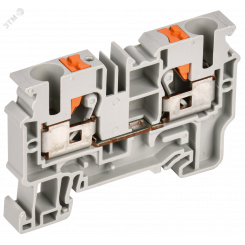 Колодка клеммная CP 10мм2 серая IEK