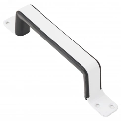 Ручка-скоба Кунгур РС-100-4 полимер с пластик.встав. б/ш Ручка-скоба Кунгур РС-100-4 полимер с пластик.встав. б/ш