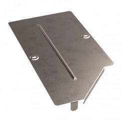 Крышка переходника левого Стандарт INOX (AISI 409) 400х300 Крышка переходника левого Стандарт INOX (AISI 409) 400х300