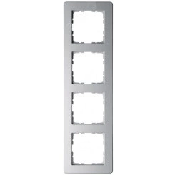 Рамка G-Flex 4-постовая, цвет Алюминий