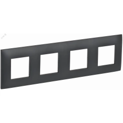 SKANDY Рамка 4-местная SK-F04T титан IEK