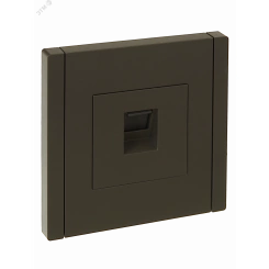 FORTE&PIANO Розетка компьютерная RJ45 кат.5E FP332 серый IEK FORTE&PIANO Розетка компьютерная RJ45 кат.5E FP332 серый IEK