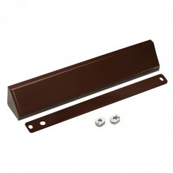 Комплект монтажный MK 200 для крепления замка, коричневый