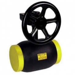 Кран шаровой КШТ 61.102.200 стальной для теплоснабжения станд. проход DN 200 PN 25 под приварку с редуктором Кран шаровой КШТ 61.102.200 стальной для теплоснабжения станд. проход DN 200 PN 25 под приварку с редуктором