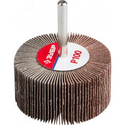 Круг шлифовальный лепестковый d 60 x 30 мм, P100, на шпильке d 6 мм, Профессионал Круг шлифовальный лепестковый d 60 x 30 мм, P100, на шпильке d 6 мм, Профессионал
