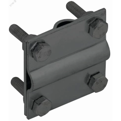 Зажим крестообразный полоса/пруток-полоса/пруток 30/8мм оцинкованная сталь TD IEK