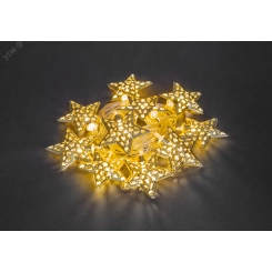 Гирлянда новогодняя светодиодная NGF-D042-02 нить золотые звезды WW 1.6м IP20 Гирлянда новогодняя светодиодная NGF-D042-02 нить золотые звезды WW 1.6м IP20