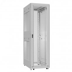Шкаф серверный 52U 800х1000 передняя дверь: двустворчатая глухой металл IP51. задняя дверь: двустворчатая глухой металл IP51. боковые панели: перфорированные. цвет: серый RAL7035 