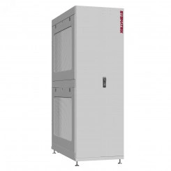 Шкаф серверный 42U 800х1070 передняя дверь: двустворчатая глухой металл IP51. задняя дверь: без. боковые панели: перфорированные. цвет: серый RAL7035 