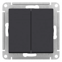 ATLASDESIGN 2-клавишный ВЫКЛЮЧАТЕЛЬ с самовозвратом, сх.2, 10А, механизм, КАРБОН ATLASDESIGN 2-клавишный ВЫКЛЮЧАТЕЛЬ с самовозвратом, сх.2, 10А, механизм, КАРБОН