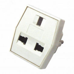 Переходник сетевой ''Квадрат''  белый REXANT