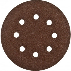 Круг шлифовальный ''СТАНДАРТ'' из абразивной бумаги на велкро основе, 6 отв., Р80, 150мм, 5шт Круг шлифовальный ''СТАНДАРТ'' из абразивной бумаги на велкро основе, 6 отв., Р80, 150мм, 5шт