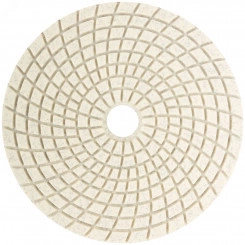 Круг алмазный гибкий шлифовальный АГШК (липучка), влажное шлифование, 125 мм, Р 50 Круг алмазный гибкий шлифовальный АГШК (липучка), влажное шлифование, 125 мм, Р 50