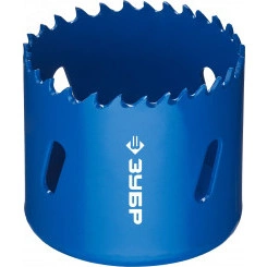 Коронка биметаллическая 51мм, быстрорежущая сталь Коронка биметаллическая 51мм, быстрорежущая сталь