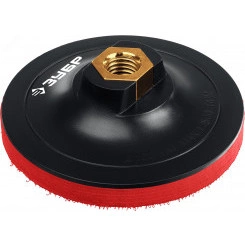 Тарелка опорная пластиковая d 100 мм, М14 для УШМ под АГШК, мягкая полиуретановая прокладка, Профессионал Тарелка опорная пластиковая d 100 мм, М14 для УШМ под АГШК, мягкая полиуретановая прокладка, Профессионал